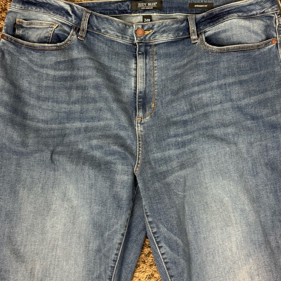 Judy Blue Straight Fit Jeans sz 24W - Picture 6 of 6